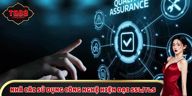 Nhà cái sử dụng công nghệ hiện đại SSL/TLS